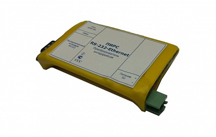 Преобразователь интерфейсов ПИРС RS-232-Ethernet